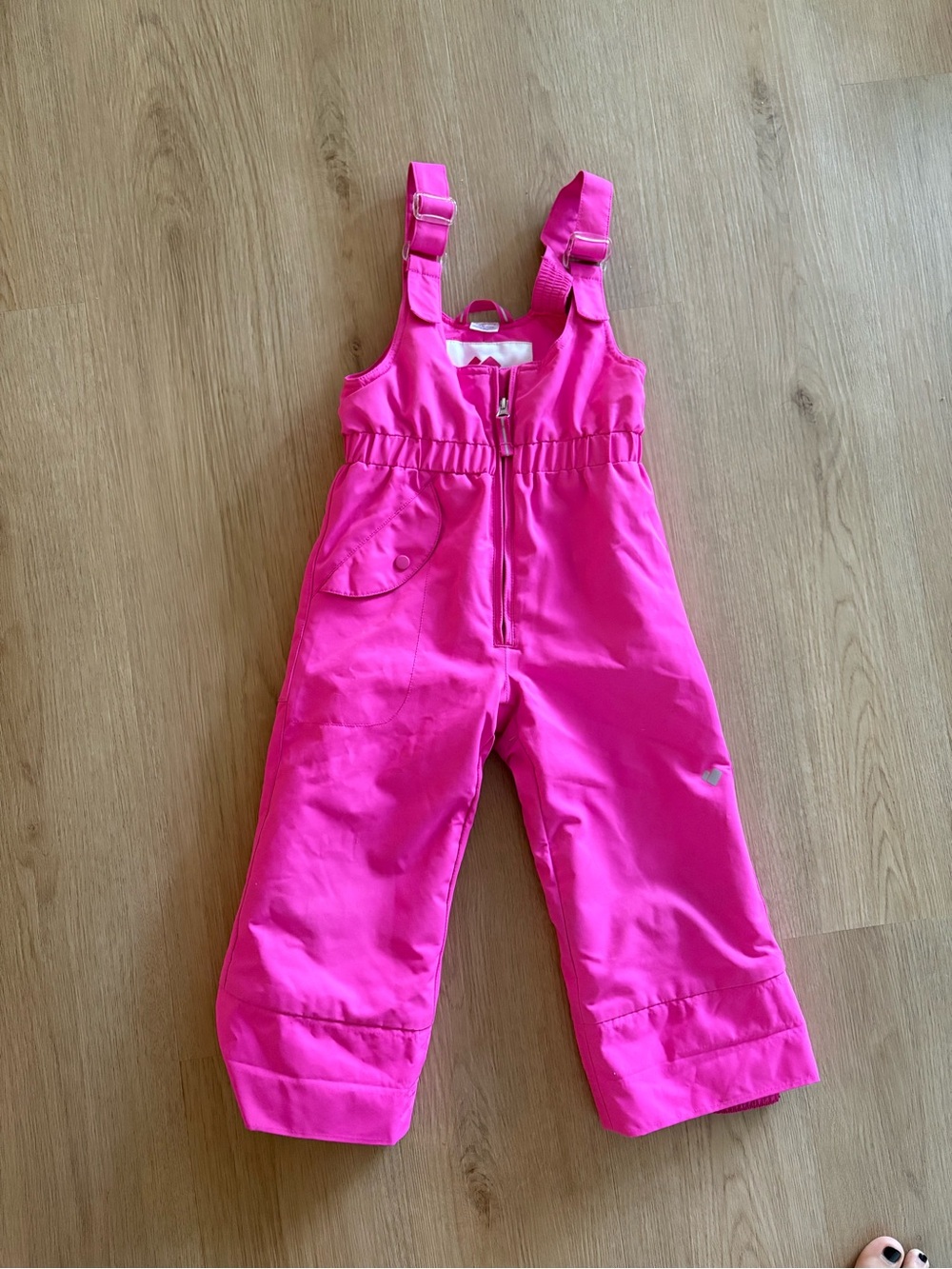 Obermeyer Hot Pink Kids Snow Bib Overalls